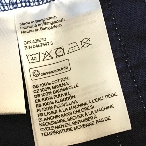 H&M Little Girl  Navy/white Sailor Dress size 2-4Y. - Picture 5 of 5